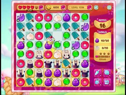 Video guide by Gamopolis: Candy Valley Level 1326 #candyvalley