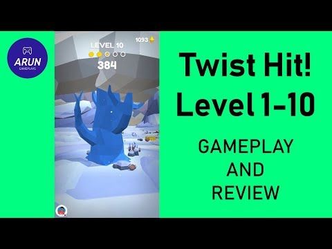 Video guide by ArunPrasath TV: Twist Hit! Level 1-10 #twisthit
