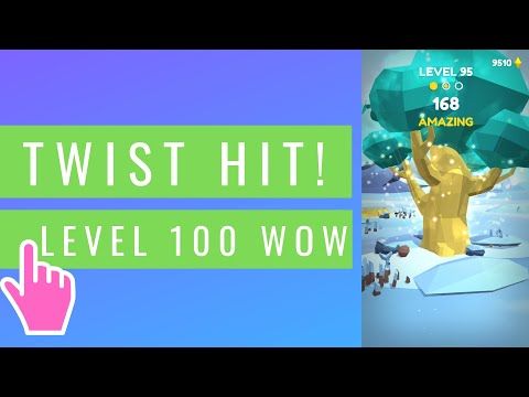 Video guide by Rise of Mobile Games: Twist Hit! Level 100 #twisthit