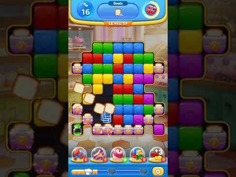 Video guide by Crafter799 Gaming2003: Yummy Cubes Level 59 #yummycubes