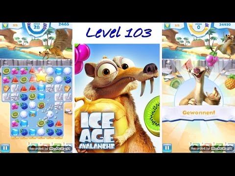 Video guide by Foxy 1985: Ice Age Avalanche Level 103 #iceageavalanche