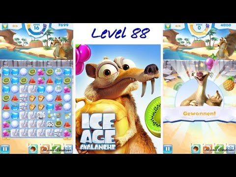Video guide by Foxy 1985: Ice Age Avalanche Level 88 #iceageavalanche