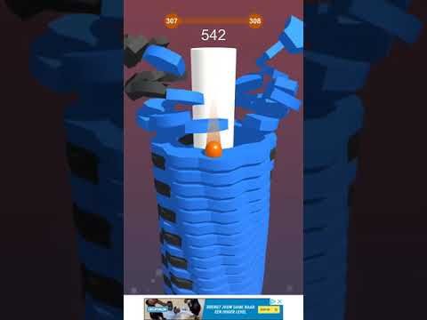 Video guide by RebelYelliex: Stack Ball 3D Level 305 #stackball3d