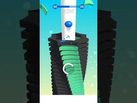 Video guide by RebelYelliex: Stack Ball 3D Level 56 #stackball3d