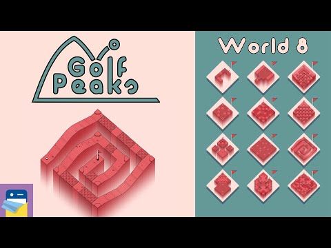 Video guide by App Unwrapper: Golf Peaks World 8 #golfpeaks