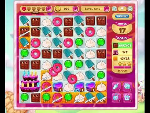Video guide by Gamopolis: Candy Valley Level 1340 #candyvalley