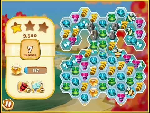 Video guide by Catty McCatface: Bee Brilliant Level 1104 #beebrilliant