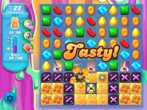 Video guide by skillgaming: Candy Crush Soda Saga Level 932 #candycrushsoda