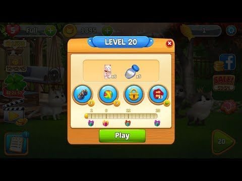Video guide by EpicGaming: Meow Match™ Level 20 #meowmatch