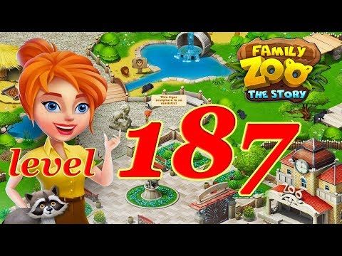 Video guide by Bubunka Match 3 Gameplay: Family Zoo: The Story Level 187 #familyzoothe