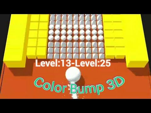 Video guide by Nested Mango: Color Bump 3D Level 13 #colorbump3d