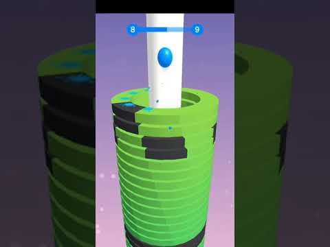 Video guide by Game Theory: Stack Ball 3D Level 6-10 #stackball3d