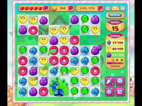Video guide by Gamopolis: Candy Valley Level 1378 #candyvalley