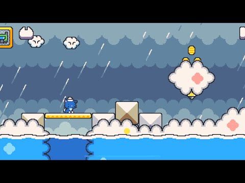 Video guide by IWalkthroughHD: Super Cat Tales Level 4-4 #supercattales