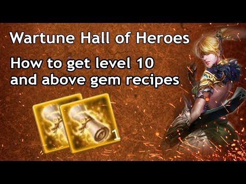 Video guide by SF Gaming/Tech: Wartune: Hall of Heroes Level 10 #wartunehallof