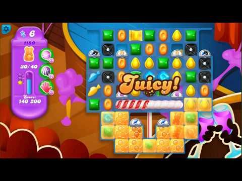 Video guide by Blogging Witches: Candy Crush Soda Saga Level 1180 #candycrushsoda