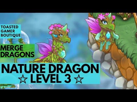 Video guide by Toasted Gamer Boutique: Merge Dragons! Level 3 #mergedragons