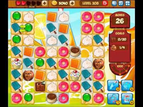 Video guide by Gamopolis: Candy Valley Level 308 #candyvalley