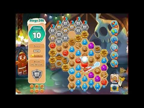 Video guide by fbgamevideos: Monster Busters: Ice Slide Level 246 #monsterbustersice