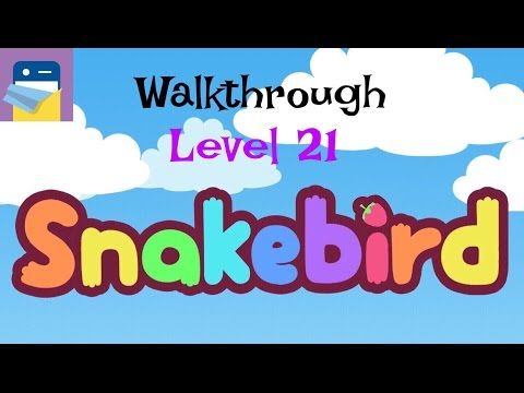 Video guide by App Unwrapper: Snakebird Level 21 #snakebird