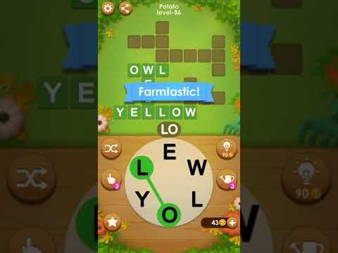 Video guide by Friends & Fun: Word Farm Cross Level 86 #wordfarmcross