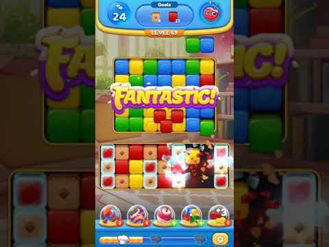 Video guide by Crafter799 Gaming2003: Yummy Cubes Level 69 #yummycubes
