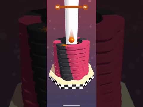 Video guide by Koen Mobile Gaming: Stack Ball 3D Level 201 #stackball3d