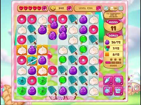 Video guide by Gamopolis: Candy Valley Level 1314 #candyvalley