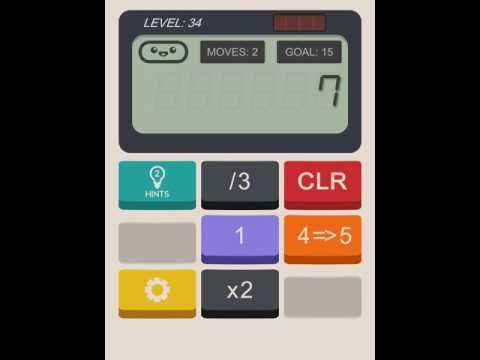 Video guide by GamePVT: Calculator: The Game Level 34 #calculatorthegame