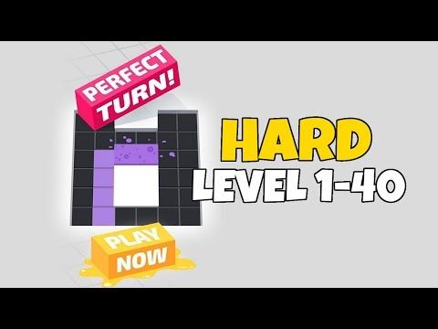 Video guide by TheGameAnswers: Perfect Turn! Level 1-40 #perfectturn