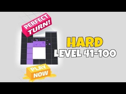 Video guide by TheGameAnswers: Perfect Turn! Level 41-100 #perfectturn