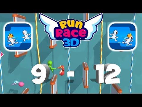 Video guide by LEmotion Gaming: Run Race 3D Level 9-12 #runrace3d