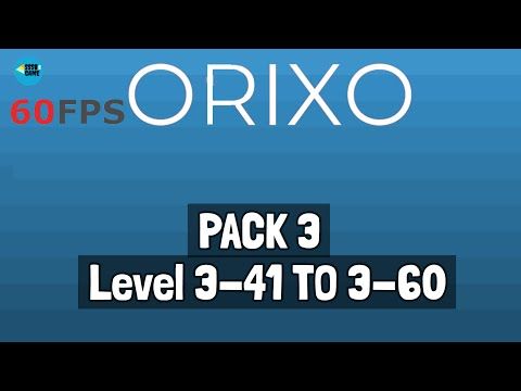 Video guide by SSSB Games: Orixo Level 3-41 #orixo