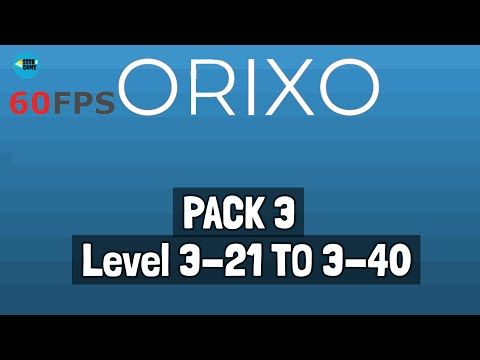 Video guide by SSSB Games: Orixo Level 3-21 #orixo