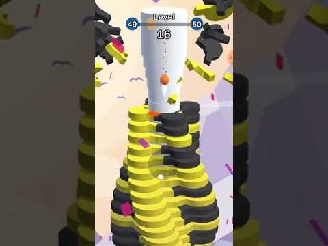 Video guide by Droid Android: Stack Fall Level 46-50 #stackfall