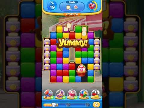 Video guide by Crafter799 Gaming2003: Yummy Cubes Level 96 #yummycubes