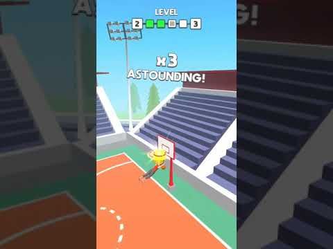 Video guide by Frog Gamer Plays: Flip Dunk Level 3 #flipdunk