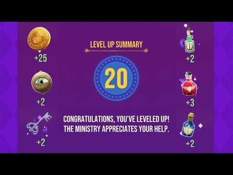 Video guide by Wizard Tips: Harry Potter: Wizards Unite Level 20 #harrypotterwizards