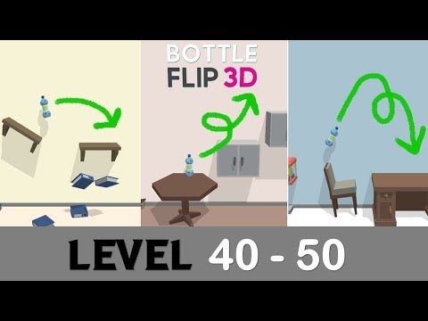 Video guide by The JB: Bottle Flip 3D! Level 40 #bottleflip3d