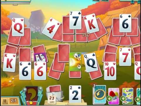 Video guide by Game House: Fairway Solitaire Level 201 #fairwaysolitaire