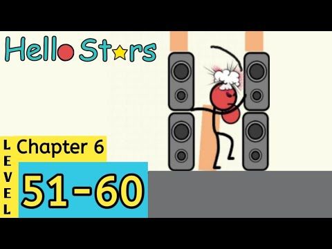 Video guide by GameplayTheory: Hello Stars Level 51-60 #hellostars