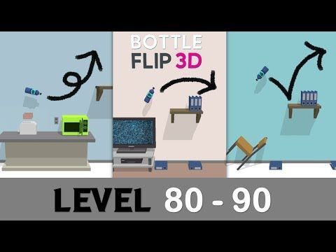 Video guide by The JB: Bottle Flip 3D! Level 80 #bottleflip3d