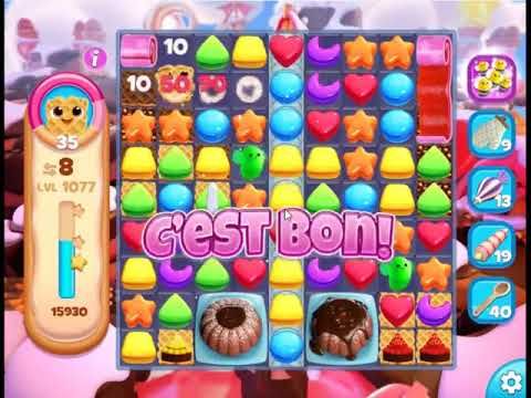 Video guide by skillgaming: Cookie Jam Blast Level 1077 #cookiejamblast