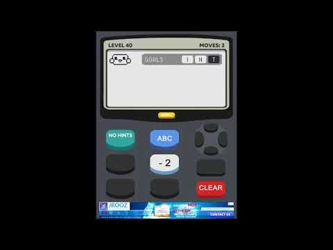 Video guide by TheGameAnswers: Calculator 2: The Game Level 40 #calculator2the