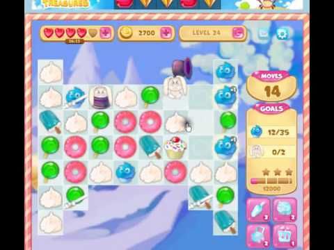 Video guide by Blogging Witches: Candy Valley Level 24 #candyvalley
