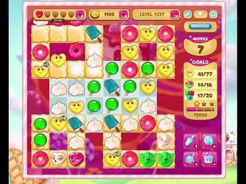 Video guide by Gamopolis: Candy Valley Level 1337 #candyvalley