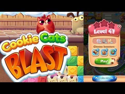 Video guide by Android Games: Cookie Cats Blast Level 47 #cookiecatsblast