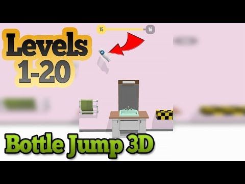 Video guide by TOP ANDROID GAMES: Bottle Jump 3D Level 1 #bottlejump3d