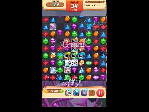 Video guide by Apps Walkthrough Tutorial: Jewel Match King Level 481 #jewelmatchking