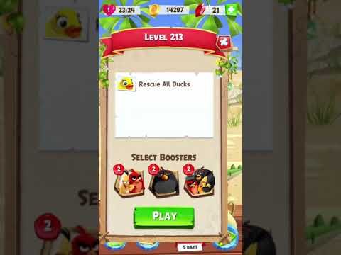 Video guide by icaros: Angry Birds Match Level 213 #angrybirdsmatch